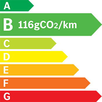 Étiquette énergie 116 g/km